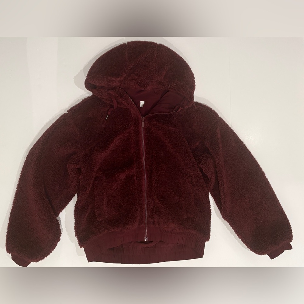 Lululemon women’s Reversible Fleece Jacket size 10